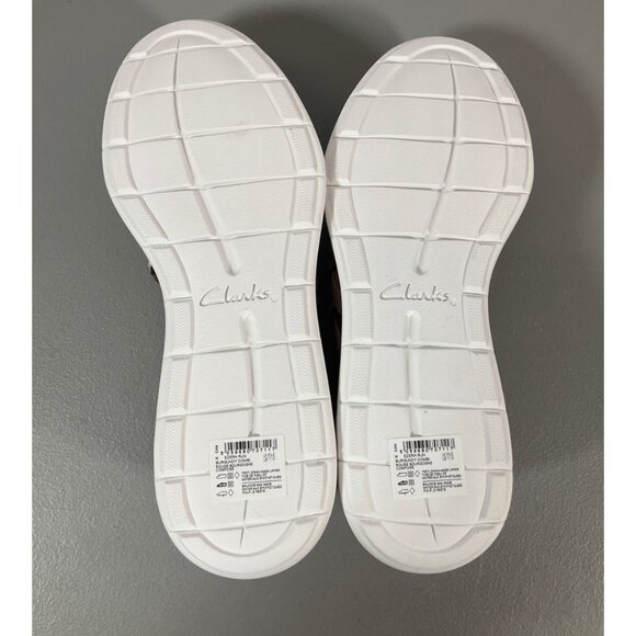 Clarks Ezera Run Women's Athletic Sneakers, Burgundy - Comfort & Style - Picture 10 of 12